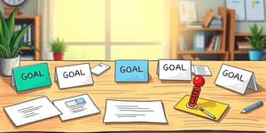La Ruta al Éxito: Planifica tus Metas con Tarjetas