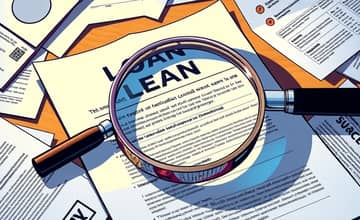 La Letra Pequeña de los Préstamos: Puntos Clave