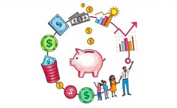 El Círculo Virtuoso del Dinero: Gasta, Ahorra, Invierte